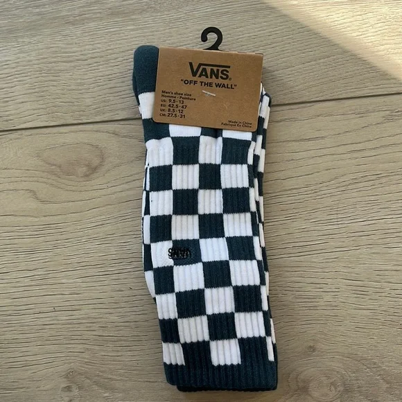 Checkered Vans socks - Picture 1 of 4